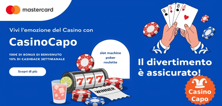 mastercard casinò banner