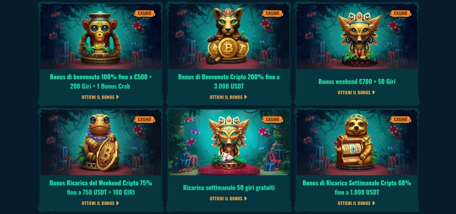 Bonus del casinò Spinanga