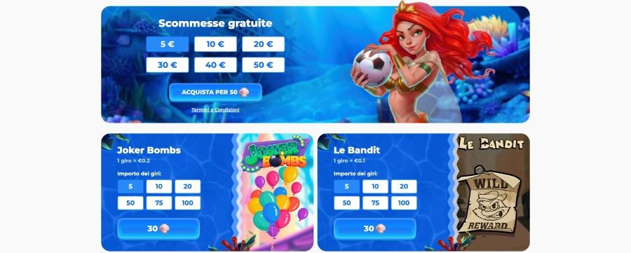 Posido casinò negozio