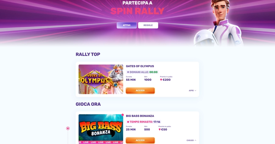 SlotsPalace Spin Rally