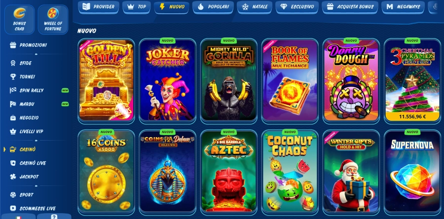 SGcasino promozioni
