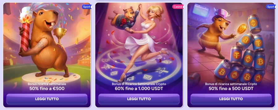 Spinbara casinò bonus
