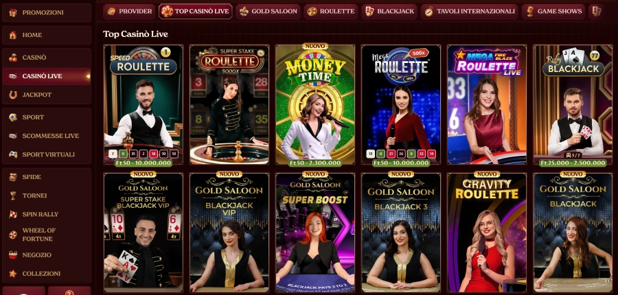 Cadoola casino live