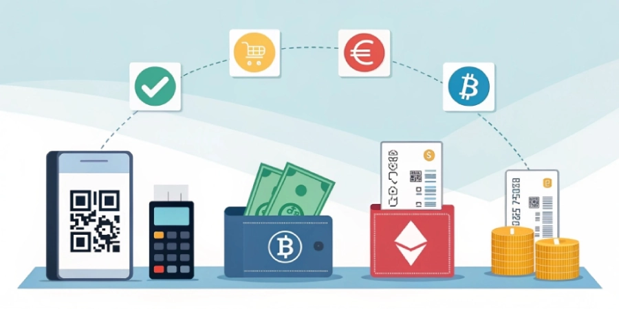 Metodi di pagamento e-criptovalute