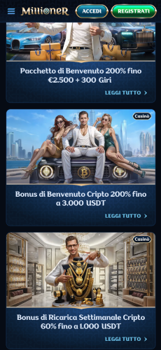 Bonus mobile Millioner