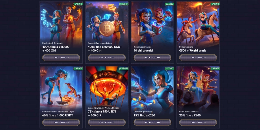 Lolajack casino bonus