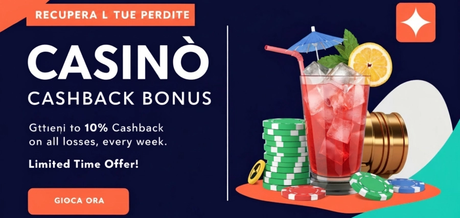 cashback bonus casino italian