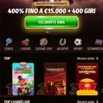 Westace casinò homepage