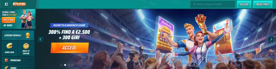Golisimo casinò banner