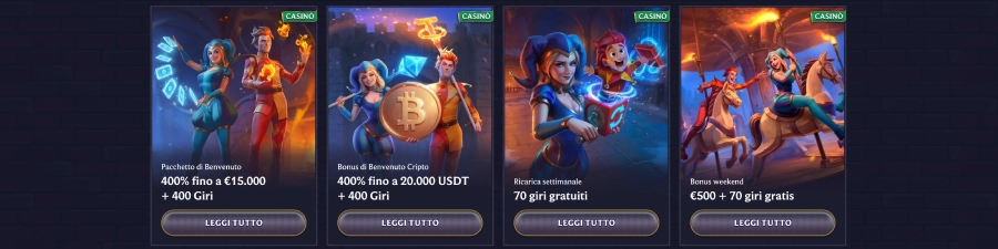Lolajack casinò bonus