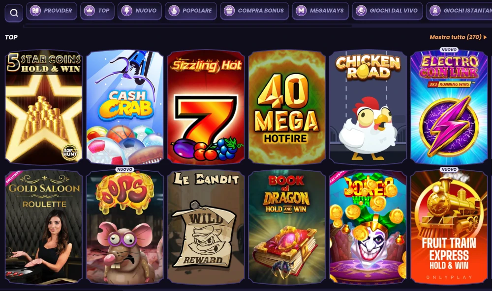 Funbet casinò giochi