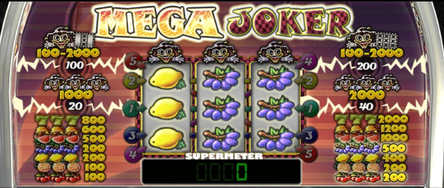 Mega joker simboli