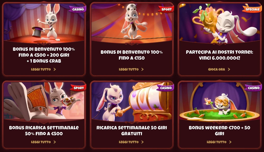 Magius casino bonus