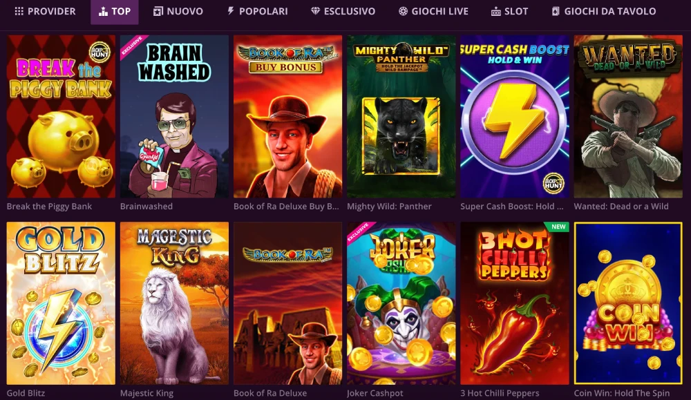 Malina casino slots