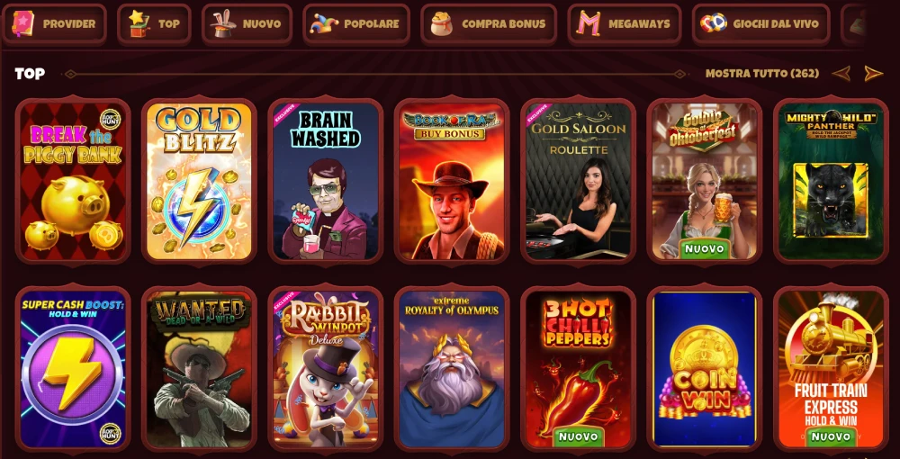 Magius casino slots