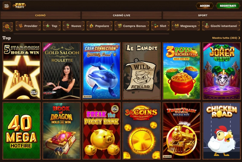 FatPirate casino