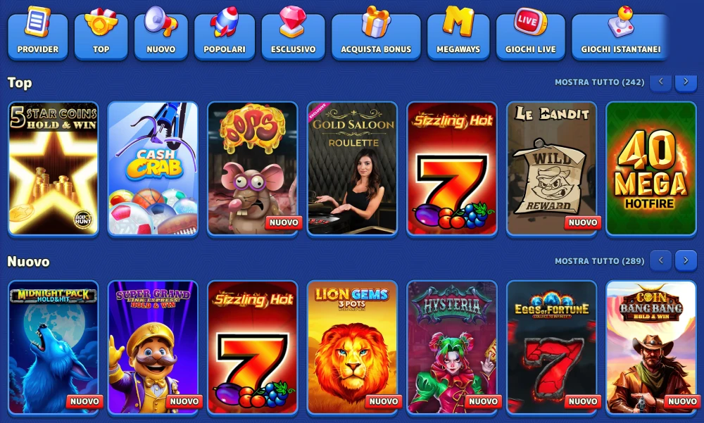 Pistolo slots machine
