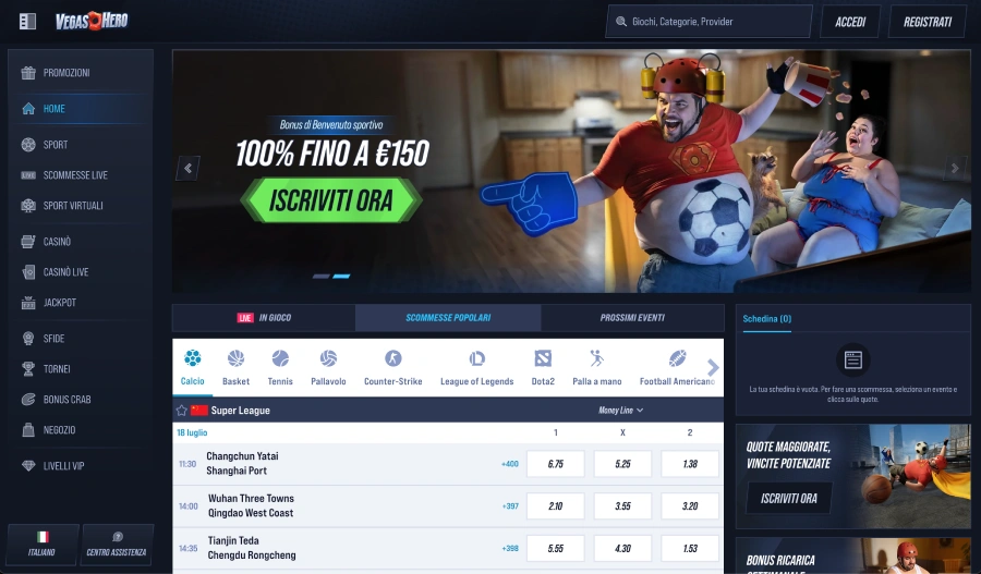 VegasHero casinò