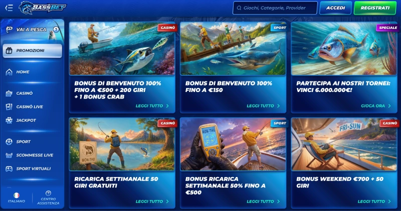 Bassbet promozioni