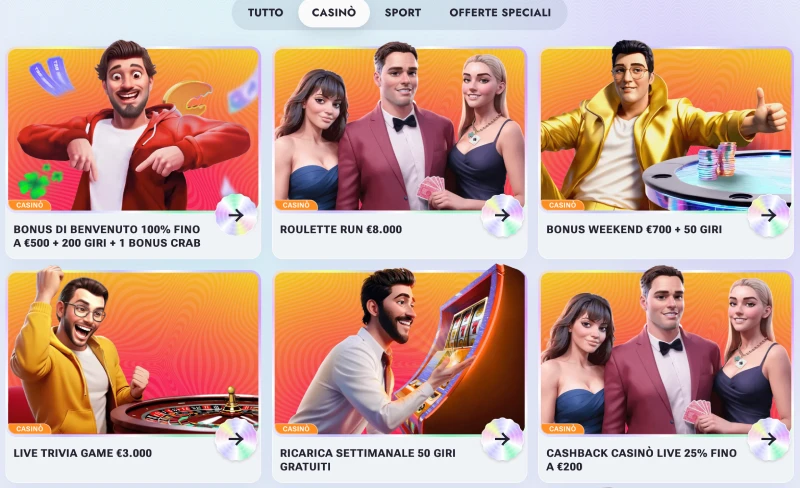 Jackpot Frenzi promozioni