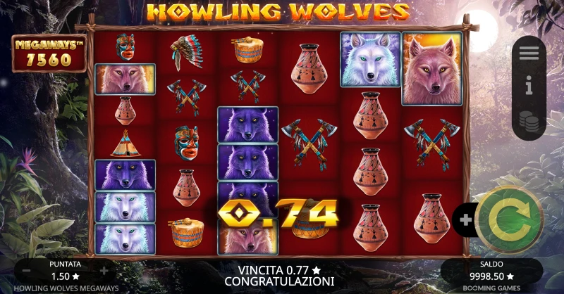 Howling Wolves megaways
