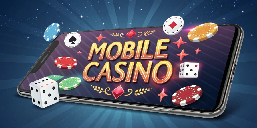 Mobile casino banner